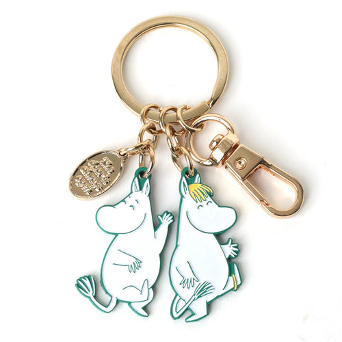 PINTRILL - Moomin 80th Troll & Snork Keyclip - Main Image