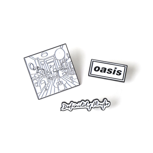 PINTRILL - Oasis Definitely Maybe Pin Set - Main Image