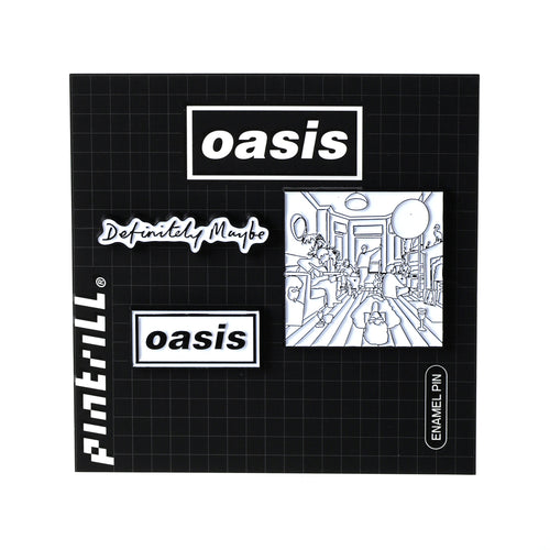 PINTRILL - Oasis Definitely Maybe Pin Set - Secondary Image