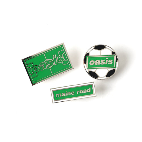 PINTRILL - Oasis Football Maine Road Pin Set - Main Image