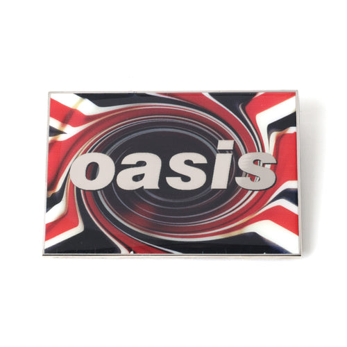 PINTRILL - Oasis Union Jack Metal Magnet - Main Image