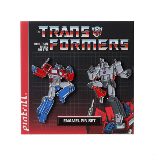 PINTRILL - Optimus Prime & Megatron Pin Set - Secondary Image