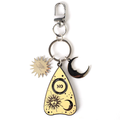 PINTRILL - Ouija Spinning Planchette Keychain - Main Image