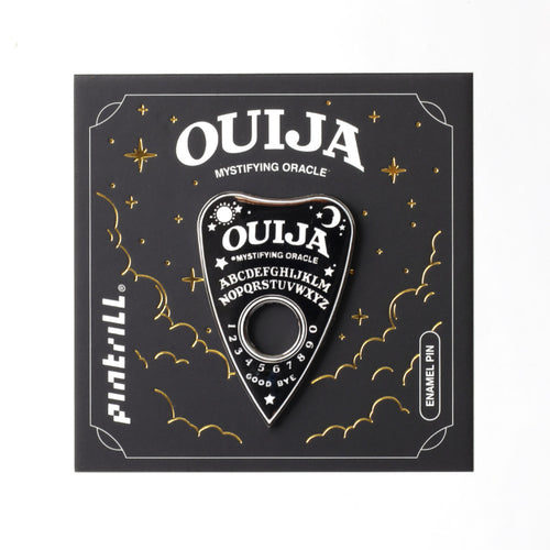 PINTRILL - Ouija Planchette Metal Pin - Secondary Image