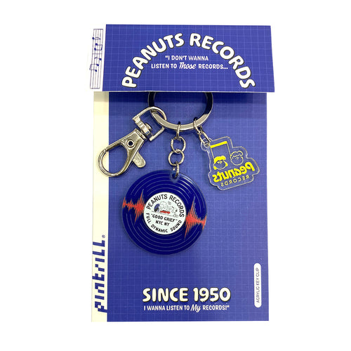 PINTRILL - Peanuts Records Keyclip - Secondary Image