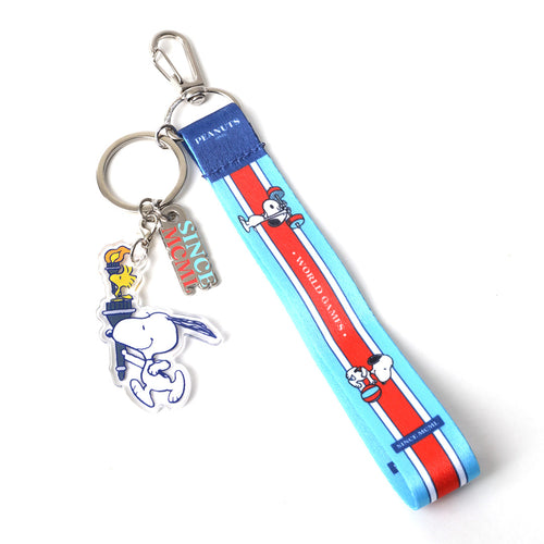 PINTRILL - Snoopy & Woodstock Torch Lanyard - Main Image