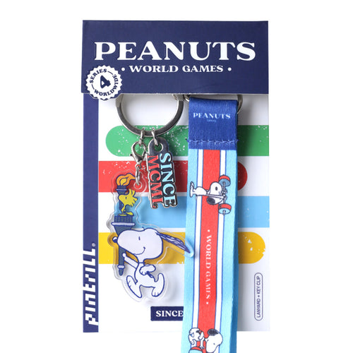 PINTRILL - Snoopy & Woodstock Torch Lanyard - Secondary Image