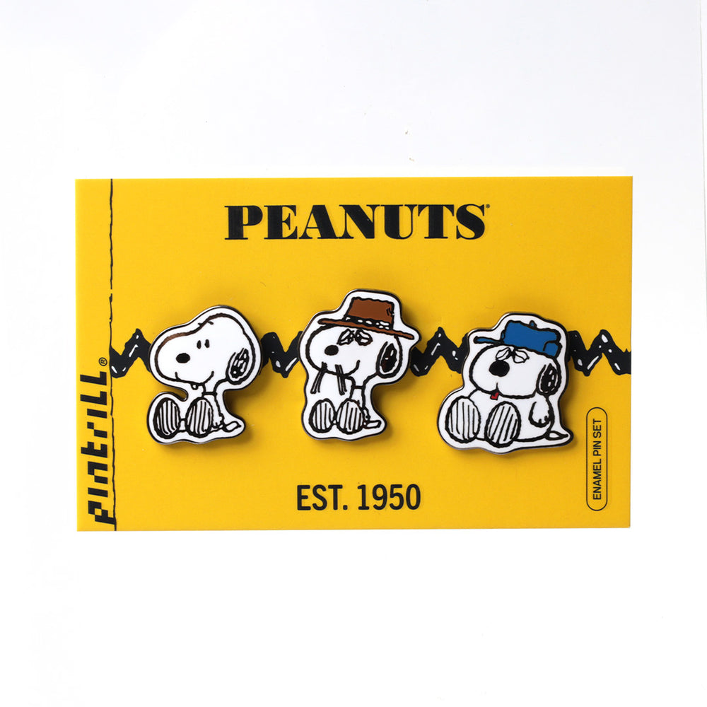 Snoopy Jacket Pin Snoopy Brothers Pin Set