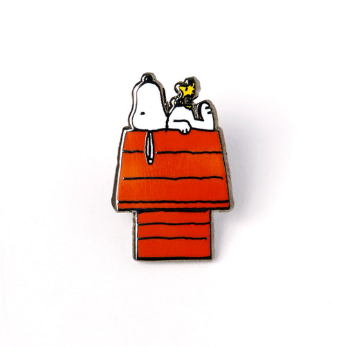 PINTRILL - Snoopy & Woodstock House Pin - Main Image