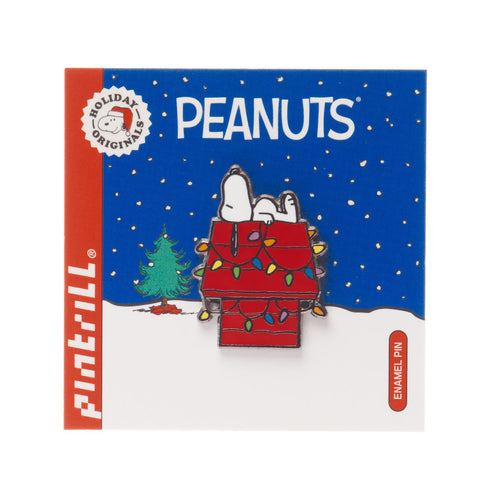 PINTRILL - Snoopy Holiday House Pin - Secondary Image