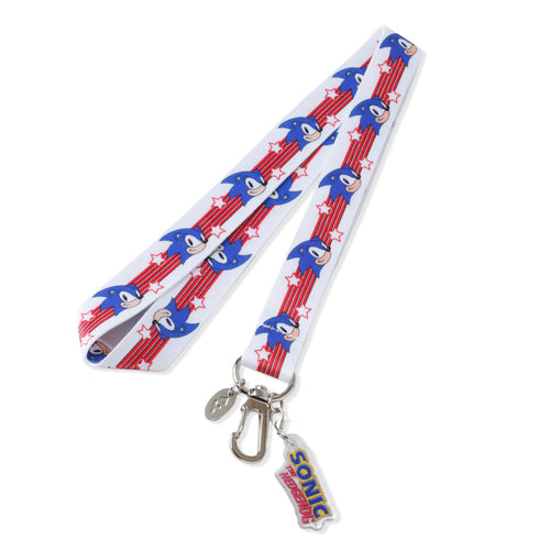 PINTRILL - Sonic Stripes Classic Lanyard - Main Image