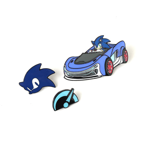 PINTRILL - Sonic CrossWorlds Pin Set - Main Image