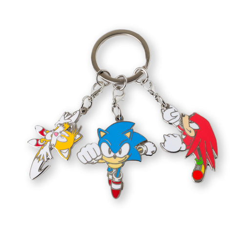 PINTRILL - Team Sonic Classic Keychain - Main Image