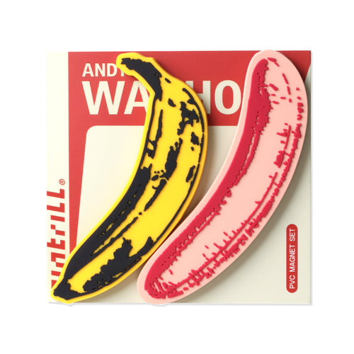 PINTRILL - Warhol Bananas PVC Magnet Set - Secondary Image