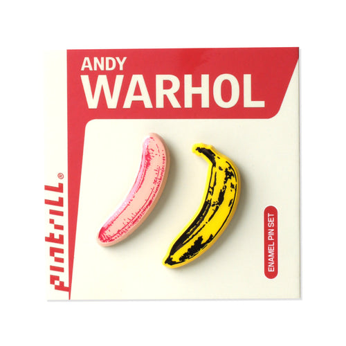 PINTRILL - Warhol Banana Pin Set - Secondary Image