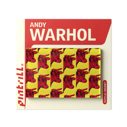 PINTRILL - Warhol Cows Print Acrylic Magnet - Secondary Image