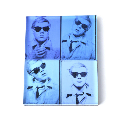 PINTRILL - Warhol Self-Portrait Acrylic Magnet - Main Image