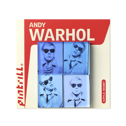PINTRILL - Warhol Self-Portrait Acrylic Magnet - Secondary Image