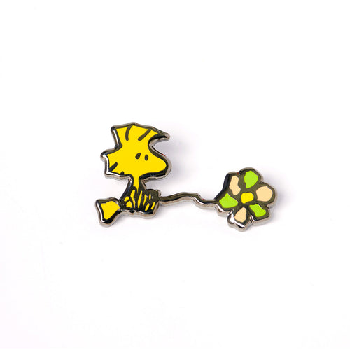 PINTRILL - Woodstock with Flower Pin - Main Image