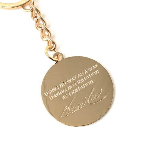 PINTRILL - Bruce Lee Core Symbol Medallion Keychain - Secondary Image