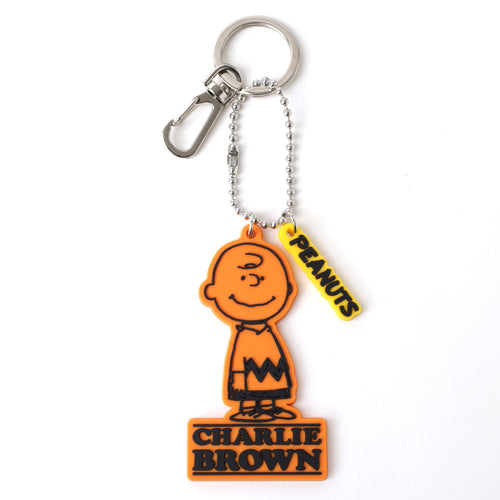 PINTRILL - Charlie Brown Persistence PVC Keychain - Main Image