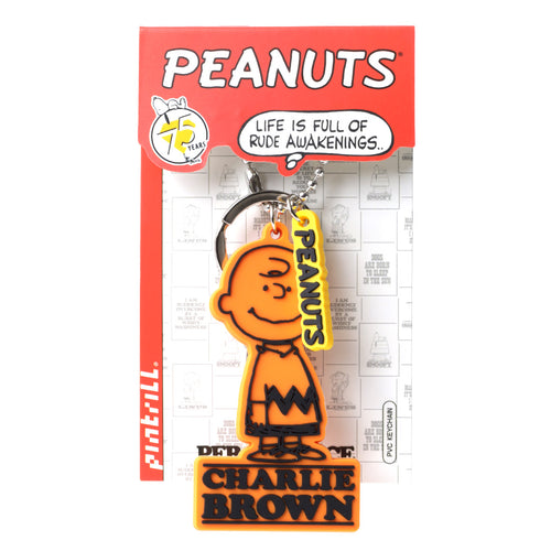PINTRILL - Charlie Brown Persistence PVC Keychain - Secondary Image