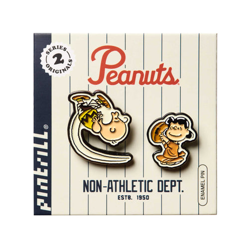 PINTRILL - Charlie Brown & Lucy Varsity Pin Set - Secondary Image