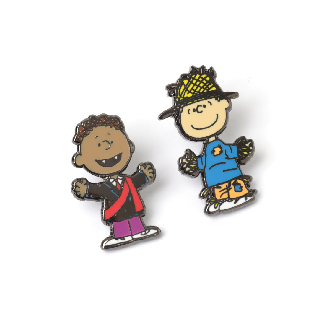 Linus & Franklin Halloween Pin Set