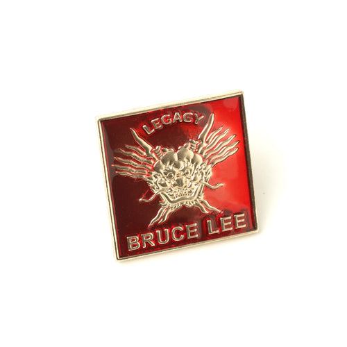 PINTRILL - Bruce Lee Red Legacy Dragon Pin - Main Image
