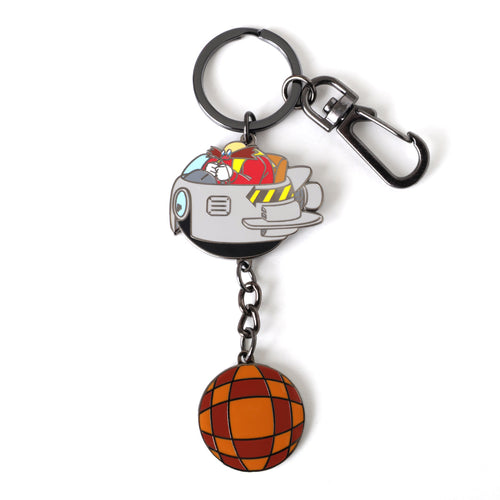 PINTRILL - Dr. Eggman Ball Classic Keychain - Main Image