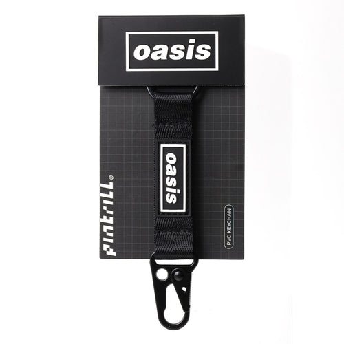 PINTRILL - Oasis Black Logo Clip Keychain - Secondary Image