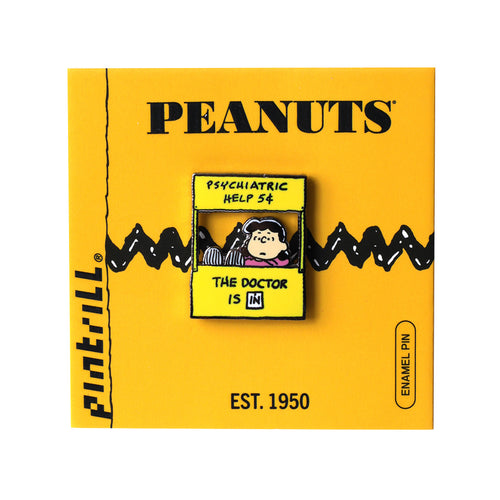 PINTRILL - Lucy's Psychiatry Booth Pin - Secondary Image