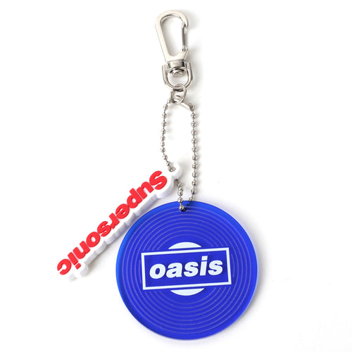 PINTRILL - Oasis Record Supersonic Keychain - Main Image
