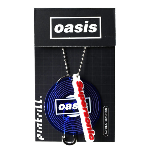 PINTRILL - Oasis Record Supersonic Keychain - Secondary Image