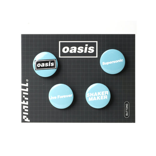 PINTRILL - Oasis Supersonic Forever Maker Button Set - Secondary Image