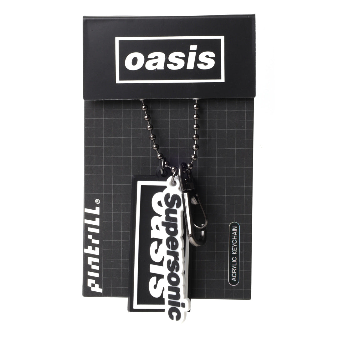 Oasis Supersonic PVC Keychain