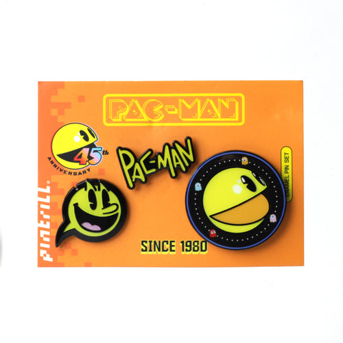 PINTRILL - Pac-Man 45th Circle + Bubble Pin Set - Secondary Image