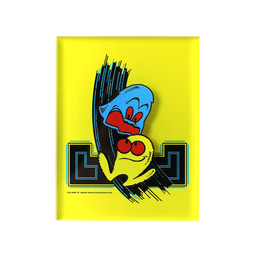 Magnet Pacman Pac-Man Inky Cabinet Retro Acrylic Magnet