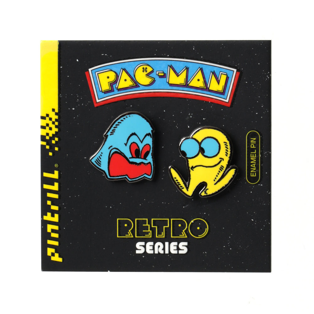 Retro Pacman Point Items Pac-Man Inky Cabinet Retro Pin Set