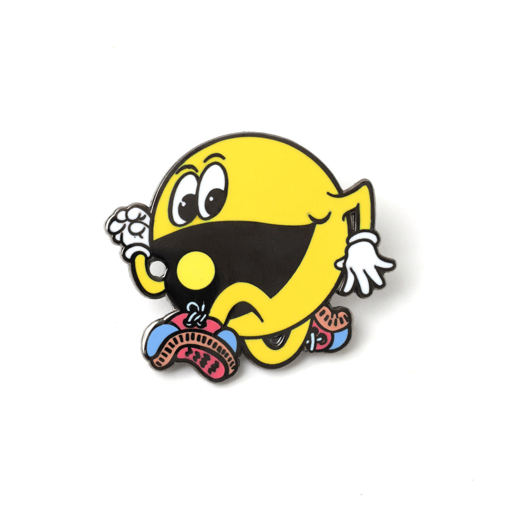 Packman Pin Pac-Man Running Retro Pin