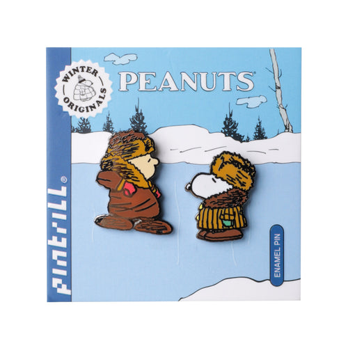 PINTRILL - Snoopy & Charlie Brown Coat Pin Set - Secondary Image