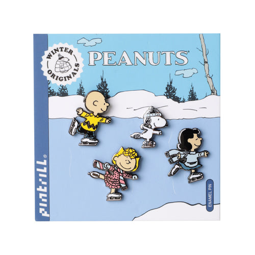 PINTRILL - Peanuts Gang Skating Pin Set - Secondary Image