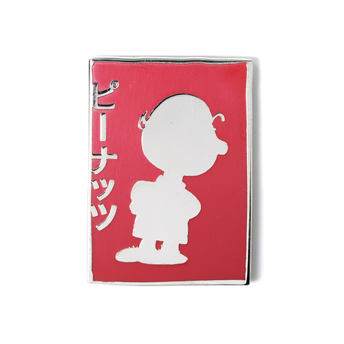 PINTRILL - Charlie Brown Red Sign Pin - Main Image