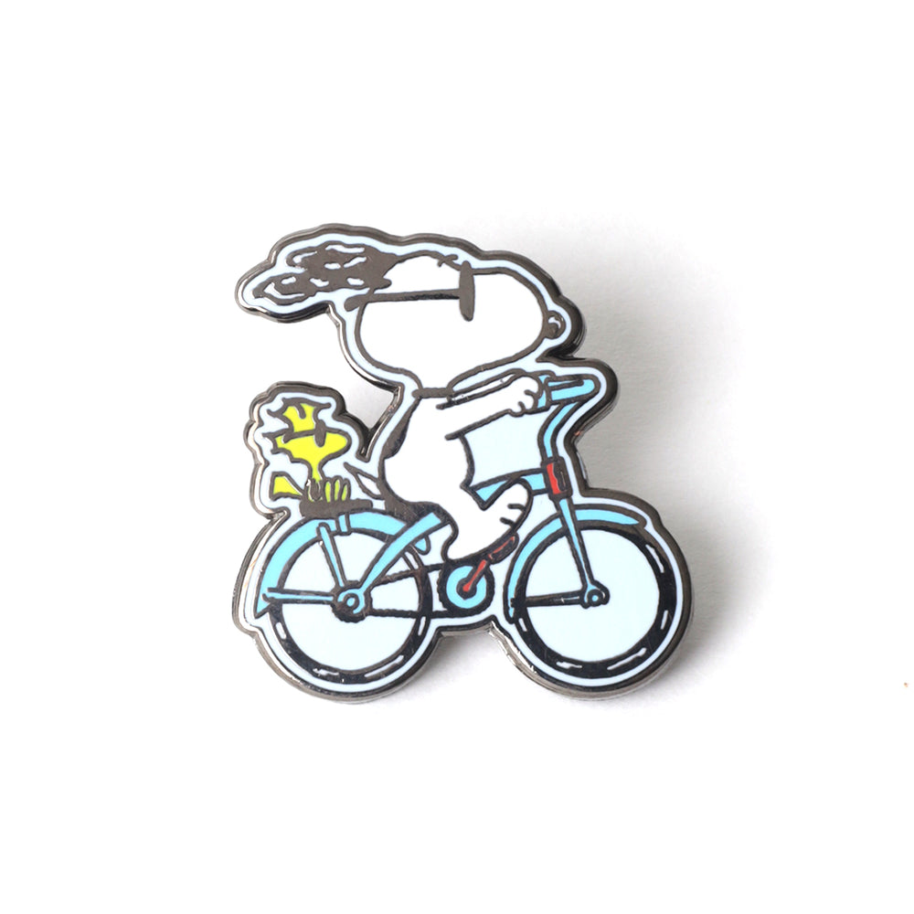 Snoopy & Woodstock Biking