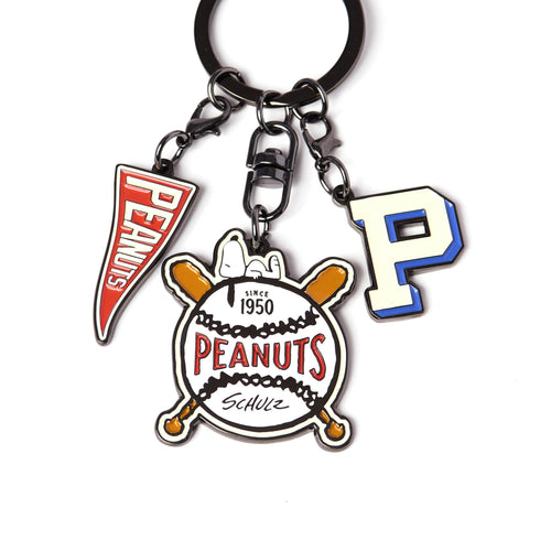 PINTRILL - Peanuts Varsity Keyclip - Main Image