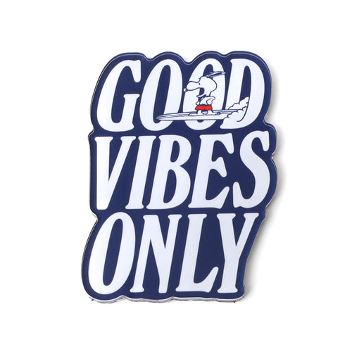 PINTRILL - Good Vibes Only Snoopy Surf Acrylic Magnet - Main Image
