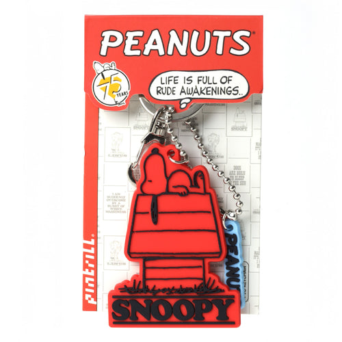 PINTRILL - Snoopy House Persistence PVC Keychain - Secondary Image