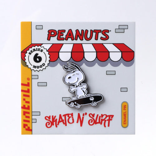 PINTRILL - Snoopy Skateboard Pin - Secondary Image