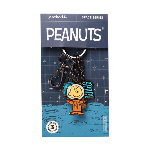 PINTRILL - Charlie Brown Space Keyclip - Secondary Image
