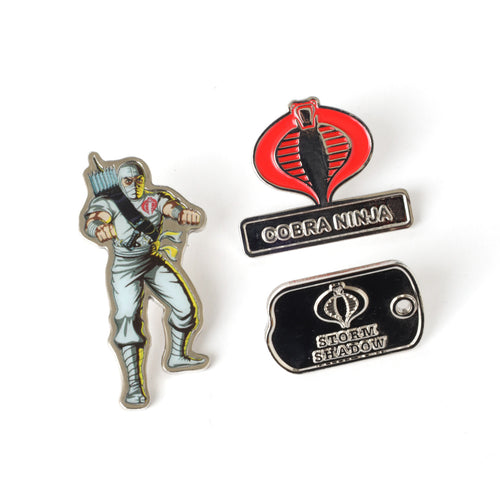 PINTRILL - G.I. Joe Storm Shadow Pin Set - Main Image